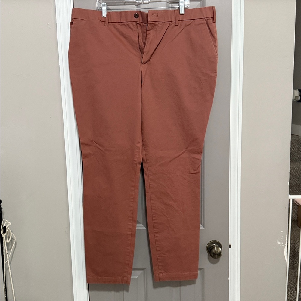 GAP Skinny Trousers in Warm Terracotta